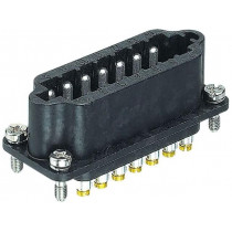 09700142614; Connector: rectangular; female; Han Staf; PIN: 14; size 10A; 10A; HARTING
