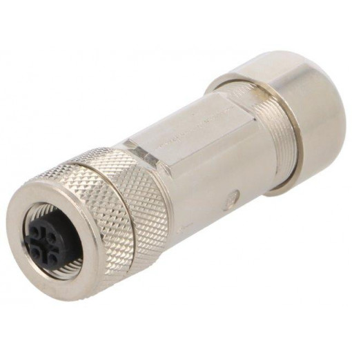 66247 0976 PFC 101; Plug; M12; PIN: 5; female; B code-Profibus; for cable; straight; LUMBERG AUTOMATION