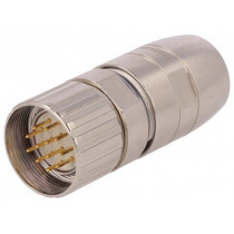 7844 0976 PMC 201; Connector: M23; plug; PIN: 12; male; screw terminal; for cable; IP67; LUMBERG AUTOMATION 7844 0976 PMC 201; Connector: M23; plug; PIN: 12; male; screw terminal; for cable; IP67; LUMBERG AUTOMATION