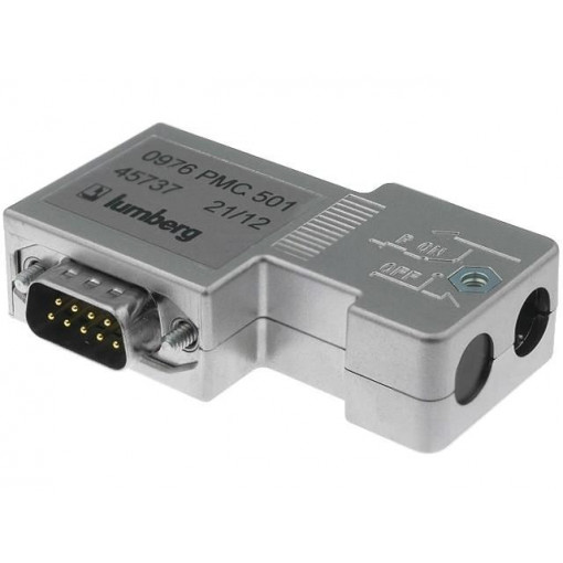 45737 0976 PMC 501; D-Sub; PIN: 9; plug; male; angled 90°; Type: Profibus; LUMBERG AUTOMATION 45737 0976 PMC 501; D-Sub; PIN: 9; plug; male; angled 90°; Type: Profibus; LUMBERG AUTOMATION