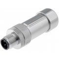 71327 0986 EMC 102; Plug; M12; PIN: 4; male; D code-Ethernet; for cable; spring clamp; LUMBERG AUTOMATION