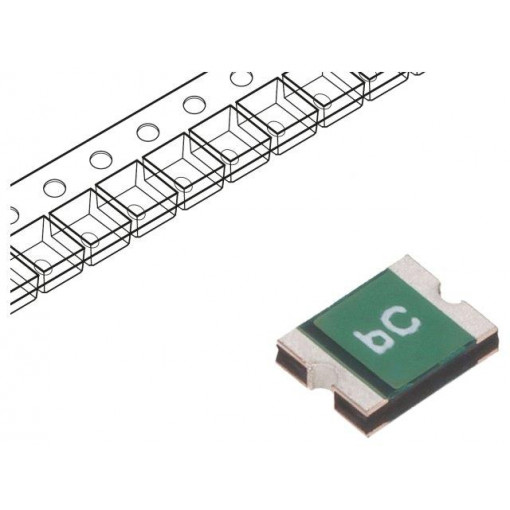 0ZCH0005FF2E; Fuse: PTC polymer; 50mA; Imax: 10A; Case: 1210; 0ZCH; BEL FUSE 0ZCH0005FF2E; Fuse: PTC polymer; 50mA; Imax: 10A; Case: 1210; 0ZCH; BEL FUSE