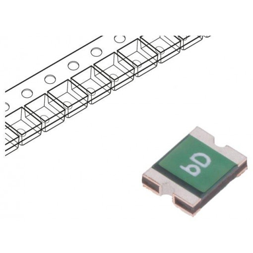 0ZCH0010FF2E; Fuse: PTC polymer; 100mA; Imax: 10A; Case: 1210; 0ZCH; BEL FUSE