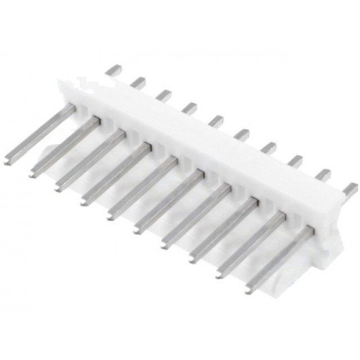 1-640456-0; Socket; wire-board; male; PIN: 10; 2.54mm; THT; MTA-100; tinned; TE Connectivity