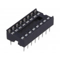1-2199298-4; Socket: DIP; PIN: 16; 7.62mm; THT; Pitch: 2.54mm; -40÷105°C; TE Connectivity 1-2199298-4; Socket: DIP; PIN: 16; 7.62mm; THT; Pitch: 2.54mm; -40÷105°C; TE Connectivity