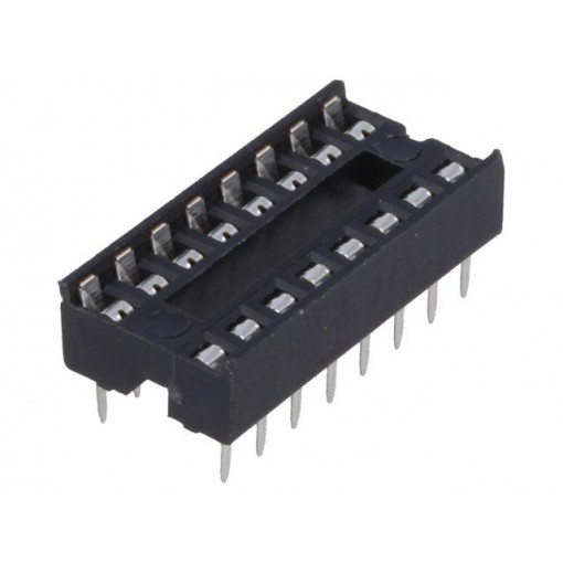 1-2199298-4; Socket: DIP; PIN: 16; 7.62mm; THT; Pitch: 2.54mm; -40÷105°C; TE Connectivity