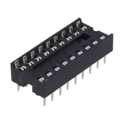 1-2199298-5; Socket: DIP; PIN: 18; 7.62mm; THT; Pitch: 2.54mm; -40÷105°C; TE Connectivity
