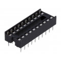 1-2199298-6; Socket: DIP; PIN: 20; 7.62mm; THT; Pitch: 2.54mm; -40÷105°C; TE Connectivity 1-2199298-6; Socket: DIP; PIN: 20; 7.62mm; THT; Pitch: 2.54mm; -40÷105°C; TE Connectivity