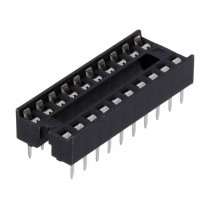 1-2199298-6; Socket: DIP; PIN: 20; 7.62mm; THT; Pitch: 2.54mm; -40÷105°C; TE Connectivity 1-2199298-6; Socket: DIP; PIN: 20; 7.62mm; THT; Pitch: 2.54mm; -40÷105°C; TE Connectivity