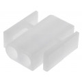 1-350344-0; Plug; wire-wire; female; .140 MATE-N-LOK; 6.1mm; PIN: 2; for cable; TE Connectivity 1-350344-0; Plug; wire-wire; female; .140 MATE-N-LOK; 6.1mm; PIN: 2; for cable; TE Connectivity