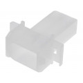 1-350345-0; Plug; wire-wire; male; .140 MATE-N-LOK; 6.1mm; PIN: 2; w/o contacts; TE Connectivity 1-350345-0; Plug; wire-wire; male; .140 MATE-N-LOK; 6.1mm; PIN: 2; w/o contacts; TE Connectivity