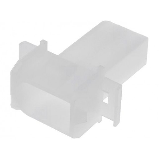 1-350345-0; Plug; wire-wire; male; .140 MATE-N-LOK; 6.1mm; PIN: 2; w/o contacts; TE Connectivity