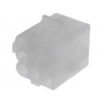 1-480672-0; Plug; wire-wire; female; .140 MATE-N-LOK; 6.1mm; PIN: 9; Layout: 3x3; TE Connectivity