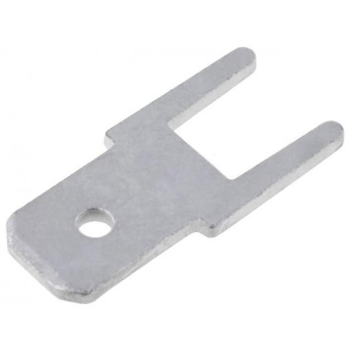 1-726388-2; Terminal: flat; 4.8mm; 0.8mm; male; THT; brass; tinned; straight; TE Connectivity 1-726388-2; Terminal: flat; 4.8mm; 0.8mm; male; THT; brass; tinned; straight; TE Connectivity