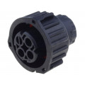 1-967325-2; Connector: circular; 2.5mm System; plug; female; PIN: 3; for cable; TE Connectivity