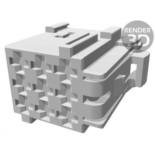 1-967621-4; Connector: wire-wire; JPT; plug; female; PIN: 9; for cable; grey; TE Connectivity