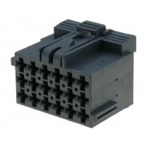 1-967624-1; Connector: rectangular; JPT; plug; female; w/o contacts; PIN: 18; TE Connectivity 1-967624-1; Connector: rectangular; JPT; plug; female; w/o contacts; PIN: 18; TE Connectivity