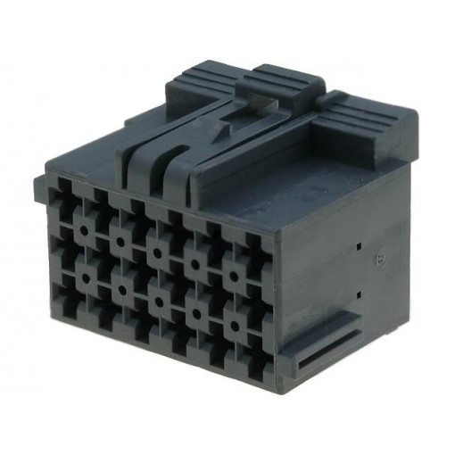 1-967624-1; Connector: rectangular; JPT; plug; female; w/o contacts; PIN: 18; TE Connectivity 1-967624-1; Connector: rectangular; JPT; plug; female; w/o contacts; PIN: 18; TE Connectivity