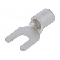 1.25Y-3; Fork terminal; M3; 0.25÷1.65mm2; crimped; for cable; 22AWG÷16AWG; NICHIFU 1.25Y-3; Fork terminal; M3; 0.25÷1.65mm2; crimped; for cable; 22AWG÷16AWG; NICHIFU