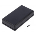 10009-B.9; Enclosure: multipurpose; X: 60mm; Y: 107mm; Z: 24mm; RC; ABS; black; TEKO 10009-B.9; Enclosure: multipurpose; X: 60mm; Y: 107mm; Z: 24mm; RC; ABS; black; TEKO