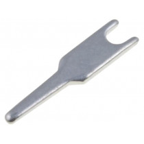 1001.28; Solder lug; 1.6mm; 0.4mm; THT,soldering; tinned; bronze; VOGT