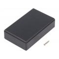 10011.9; Enclosure: multipurpose; X: 56mm; Y: 90mm; Z: 22mm; SOAP 1; ABS; black; TEKO 10011.9; Enclosure: multipurpose; X: 56mm; Y: 90mm; Z: 22mm; SOAP 1; ABS; black; TEKO