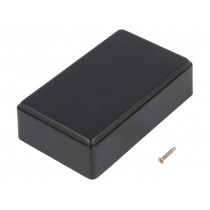 10012-B.9; Enclosure: multipurpose; X: 60mm; Y: 99mm; Z: 30mm; SOAP 1; ABS; black; TEKO 10012-B.9; Enclosure: multipurpose; X: 60mm; Y: 99mm; Z: 30mm; SOAP 1; ABS; black; TEKO