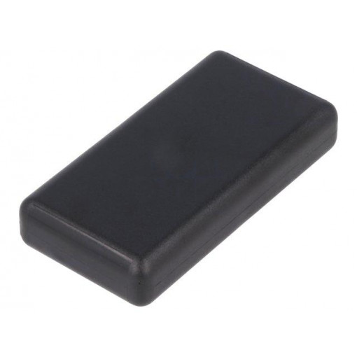 10014.9; Enclosure: multipurpose; X: 46mm; Y: 90mm; Z: 17mm; SOAP 1; ABS; black; TEKO 10014.9; Enclosure: multipurpose; X: 46mm; Y: 90mm; Z: 17mm; SOAP 1; ABS; black; TEKO