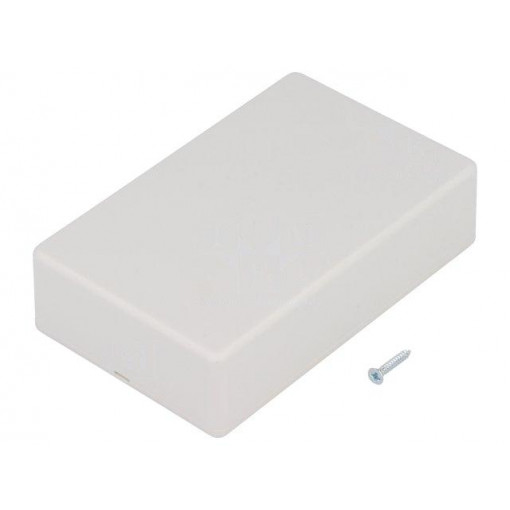 10016.7; Enclosure: multipurpose; X: 57mm; Y: 90mm; Z: 23mm; ABS; light grey; TEKO