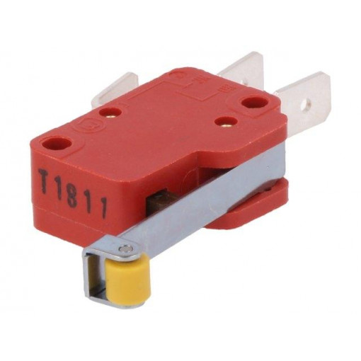 1006.1501; Microswitch SNAP ACTION; with lever (with roller); SPDT; Pos: 2; Marquardt
