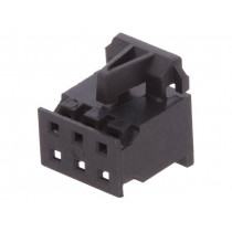 10073599-006LF; Plug; wire-board; female; Minitek; 2mm; PIN: 6; w/o contacts; AMPHENOL