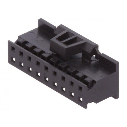 10073599-018LF; Plug; wire-board; female; Minitek; 2mm; PIN: 18; w/o contacts; AMPHENOL