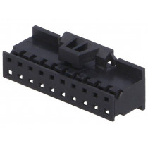 10073599-020LF; Plug; wire-board; female; Minitek; 2mm; PIN: 20; w/o contacts; AMPHENOL