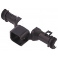 1011-239-0605; Cable clamp; DT; female; PIN: 6; straight; Works with: DT06-6S; DEUTSCH