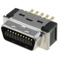10120-3000PE; Connector: MDR; PIN: 20; shielded; for cable; Mat: polyester; plug; 3M 10120-3000PE; Connector: MDR; PIN: 20; shielded; for cable; Mat: polyester; plug; 3M