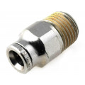 101250628; Metal connector; straight; BSP 1/4