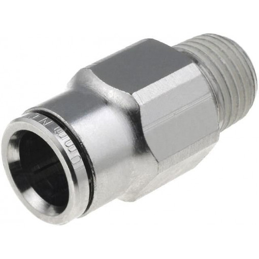 101251028; Metal connector; straight; BSP 1/4 101251028; Metal connector; straight; BSP 1/4
