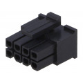 10127716-08LF; Plug; wire-board; female; Minitek Pwr 3.0; 3mm; PIN: 8; for cable; AMPHENOL 10127716-08LF; Plug; wire-board; female; Minitek Pwr 3.0; 3mm; PIN: 8; for cable; AMPHENOL
