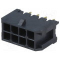 10127721-082LF; Socket; wire-board; male; Minitek Pwr 3.0; 3mm; PIN: 8; THT; 5A; AMPHENOL 10127721-082LF; Socket; wire-board; male; Minitek Pwr 3.0; 3mm; PIN: 8; THT; 5A; AMPHENOL