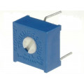 ; Potentiometer: mounting; single turn,horizontal; 1MΩ; 500mW; ±10%; SR PASSIVES