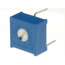 ; Potentiometer: mounting; single turn,horizontal; 5kΩ; 500mW; ±10%; SR PASSIVES