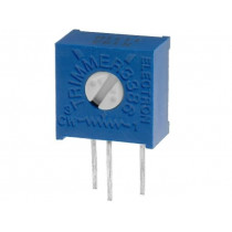 ; Potentiometer: mounting; single turn,vertical; 100kΩ; 500mW; ±10%; SR PASSIVES