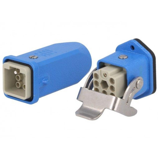 10360070001; Connector: rectangular; male + female; plug + socket; Han Kit Ex; HARTING