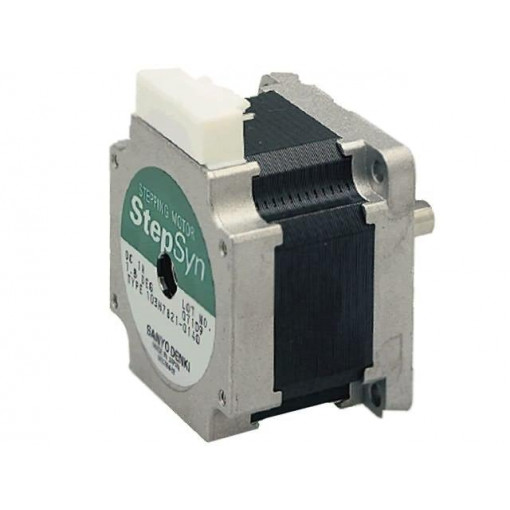 103H7822-5740; Motor: DC; 2-phase,bipolar,stepper; 24VDC; step 1,8°; 1.37Nm; 2A; SANYO DENKI 103H7822-5740; Motor: DC; 2-phase,bipolar,stepper; 24VDC; step 1,8°; 1.37Nm; 2A; SANYO DENKI