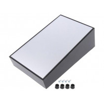 104.9; Enclosure: desktop; PULT-10; X: 130mm; Y: 215mm; Z: 77mm; ABS; black; TEKO 104.9; Enclosure: desktop; PULT-10; X: 130mm; Y: 215mm; Z: 77mm; ABS; black; TEKO