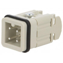 10420000; Connector: rectangular; male; EPIC H-A; PIN: 4; 3+PE; size H-A 3; LAPP KABEL