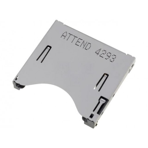 104D-TCC0-R06; Connector: for cards; SD; push-push; SMT; gold-plated; ATTEND 104D-TCC0-R06; Connector: for cards; SD; push-push; SMT; gold-plated; ATTEND