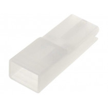 109000W; Terminals cover; female; for push-on 6.3mm connectors; ways: 1; IMP 109000W; Terminals cover; female; for push-on 6.3mm connectors; ways: 1; IMP