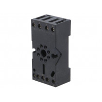 10FF-2Z-C4; Socket; PIN: 8; 10A; 250VAC; Mounting: DIN,on panel; Series: HF10FH; HONGFA RELAY
