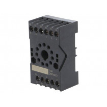 10FF-3Z-C3; Socket; PIN: 11; 10A; 250VAC; Mounting: DIN,on panel; Series: HF10FH; HONGFA RELAY